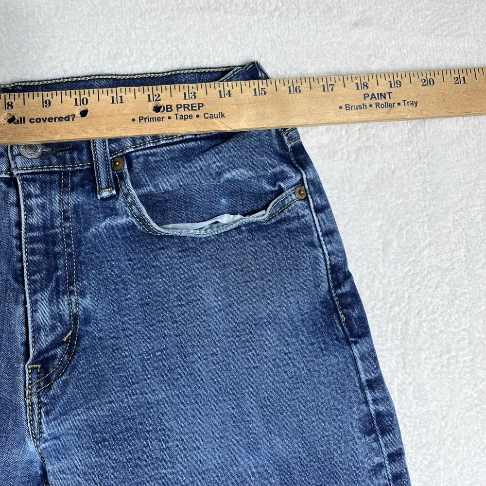 Levi's 514 Straight Leg Regular Fit Med Wash Denim Jeans Men's Size 32x32(31x31)